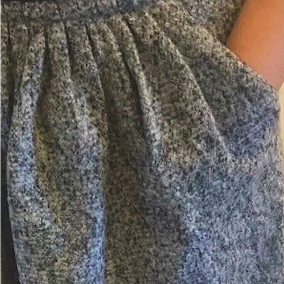 Tommy • Wool Pleated Skirt • Black & Grey/White • 0 - Picture 4 of 5